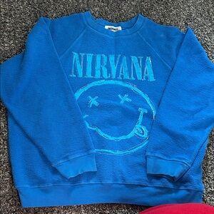Daydreamer Blue Nirvana Crewneck Sweater